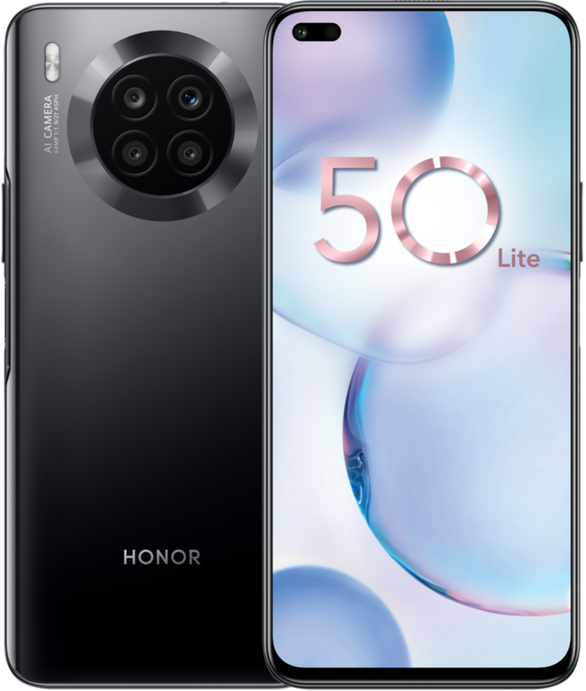Смартфон HONOR 50 Lite 6/128Gb Black