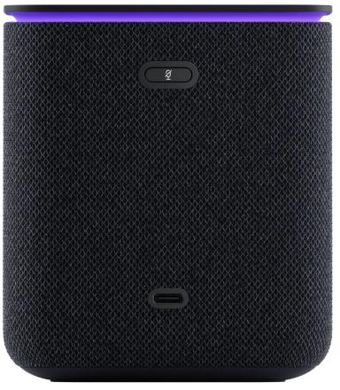 Умная колонка Яндекс Станция Миди с Zigbee Черная