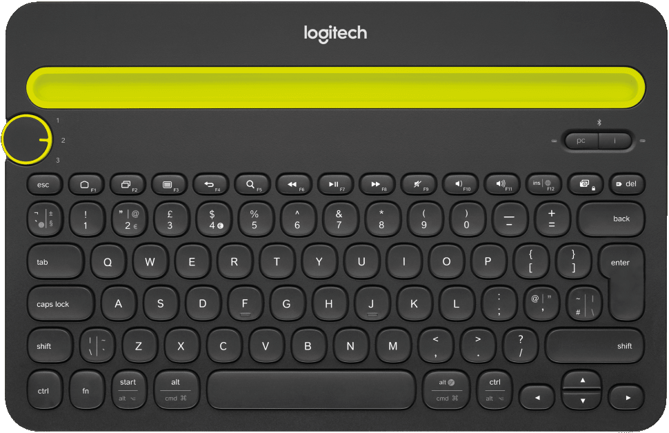 Клавиатура беспроводная Logitech Bluetooth Multi-Device Keyboard K480 беспроводная Graphite Клавиатура беспроводная Logitech Bluetooth Multi-Device Keyboard K480 беспроводная Graphite