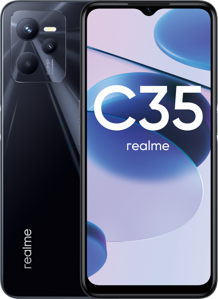 Смартфон realme C35 4/64GB Черный Смартфон realme C35 4/64GB Черный