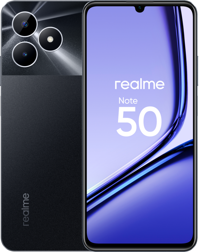 Смартфон realme Note 50 4/128 Гб Черный