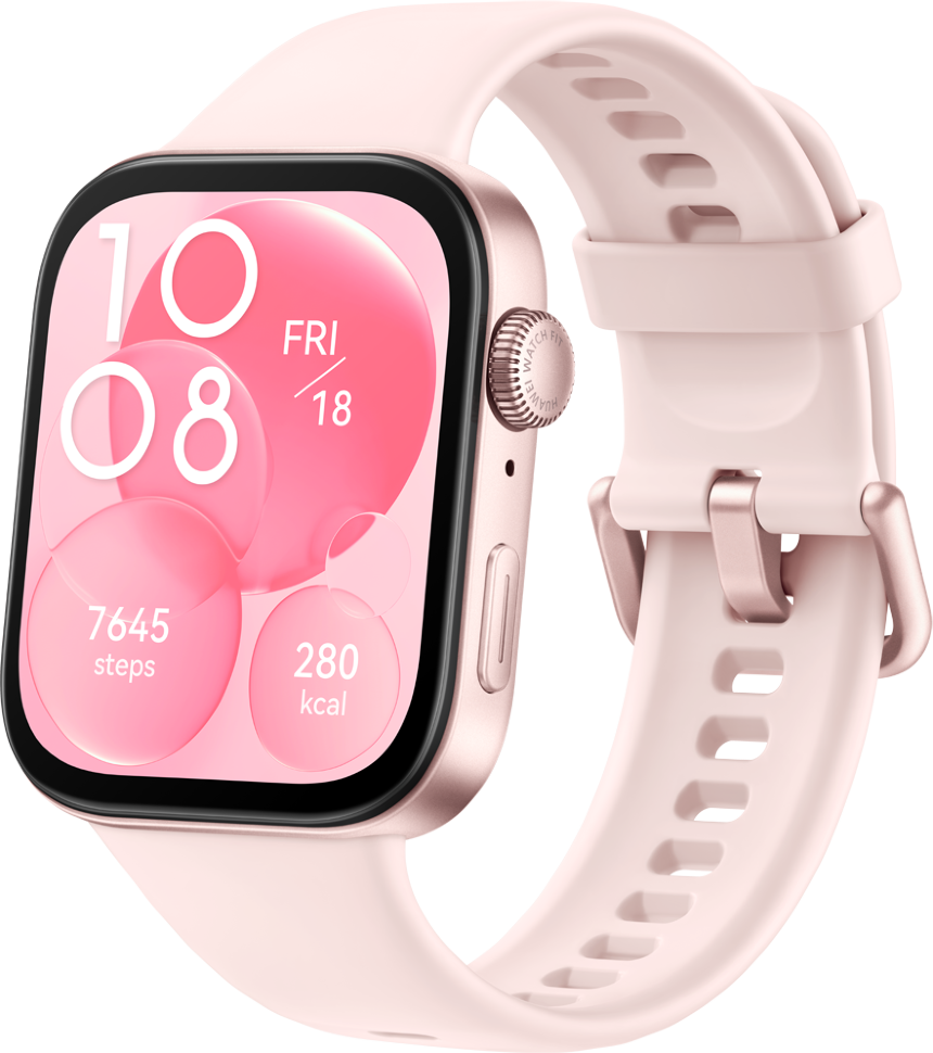 Часы HUAWEI Watch FIT 3 Solo-B09S Розовые Часы HUAWEI Watch FIT 3 Solo-B09S Розовые