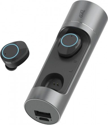 Беспроводные наушники с микрофоном Gal TW-8000 TWS Black