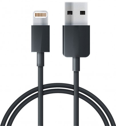 Дата-кабель MediaGadget NL-020M Lightning MFI 20см Black