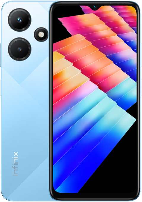 Смартфон Infinix HOT 30i 4/64Gb Голубой Смартфон Infinix HOT 30i 4/64Gb Голубой