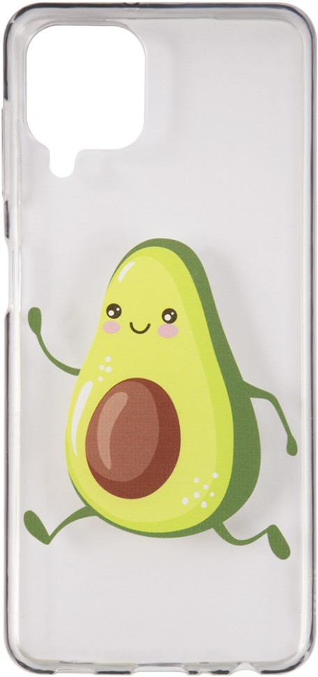 Клип-кейс RedLine Samsung Galaxy A12 принт Авокадо 01