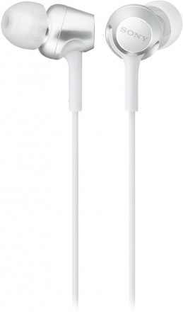 Наушники с микрофоном Sony MDR-EX255APW White