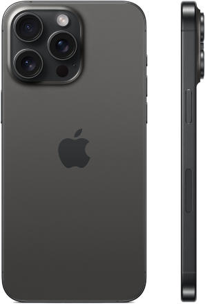 Смартфон Apple iPhone 15 Pro Max 256Gb eSIM only Черный титан