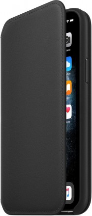 Чехол-книжка Apple iPhone 11 Pro MX062ZM/A кожаный Черный