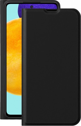 Чехол-книжка Deppa Samsung Galaxy A72 Silk Pro Black