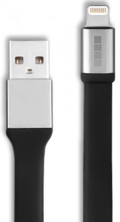 Дата-кабель InterStep Lightning MFI с холдером Black