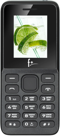 Мобильный телефон F+ B170 Чёрный