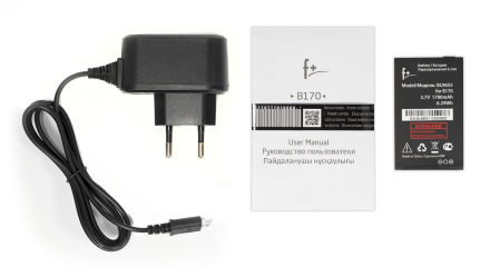 Мобильный телефон F+ B170 Чёрный