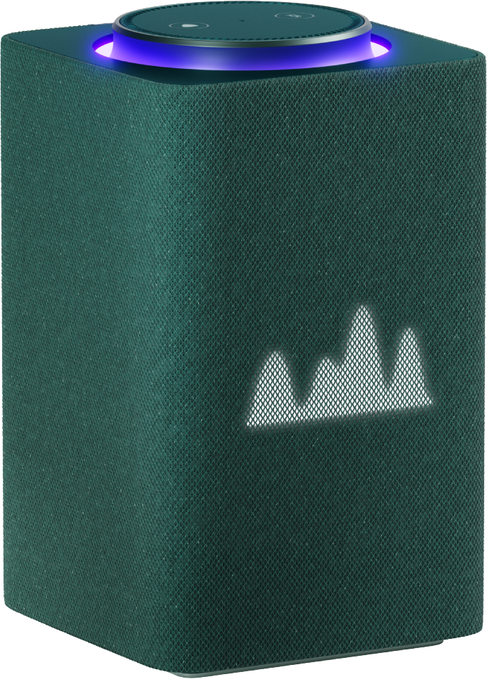 Умная колонка Яндекс Станция Макс с Zigbee Зеленая