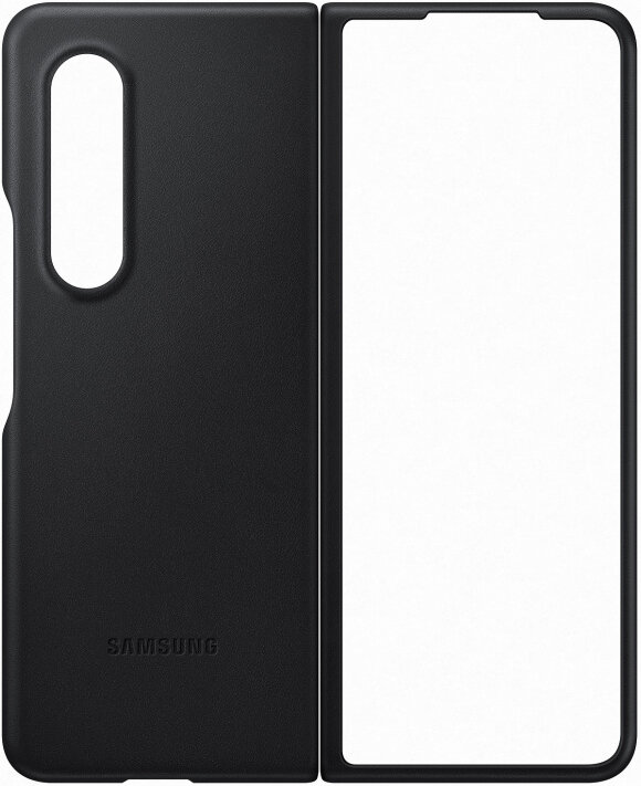 Клип-кейс Samsung Galaxy Z Fold3 Flip Cover кожаный Black (EF-VF926LBEGRU) Клип-кейс Samsung Galaxy Z Fold3 Flip Cover кожаный Black (EF-VF926LBEGRU)