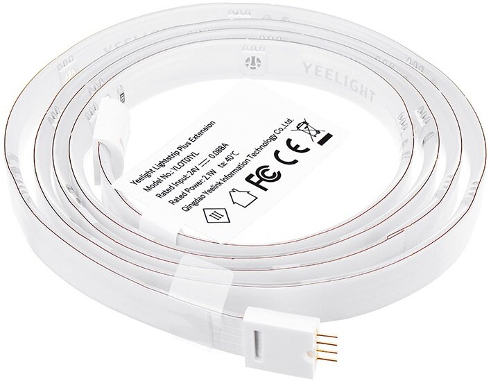 Удлинитель светодиодной ленты Xiaomi Yeelight Lightstrip Extension White Удлинитель светодиодной ленты Xiaomi Yeelight Lightstrip Extension White