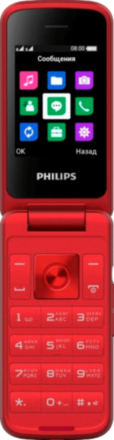 Мобильный телефон Philips Xenium E255 Dual sim Red