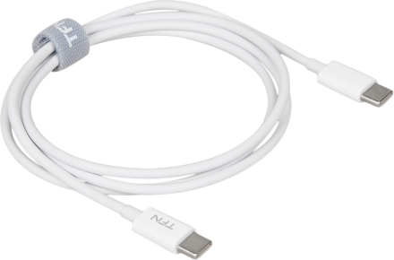 Дата-кабель TFN Type-C-Type-C 60W Белый