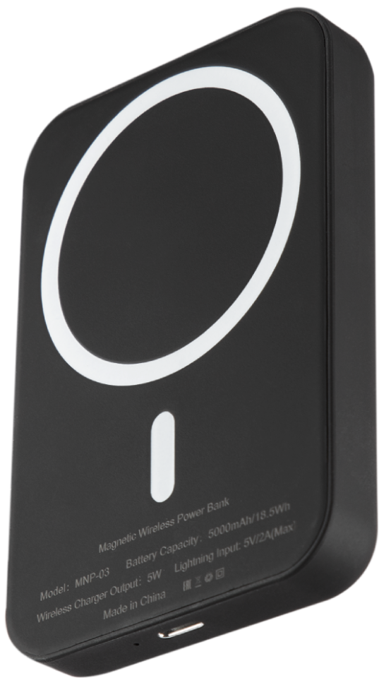 Внешний аккумулятор Barn&Hollis 5W 5000mAh Черный