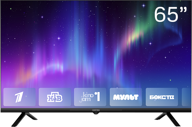 Телевизор KION Smart TV 65U7H32KN Черный