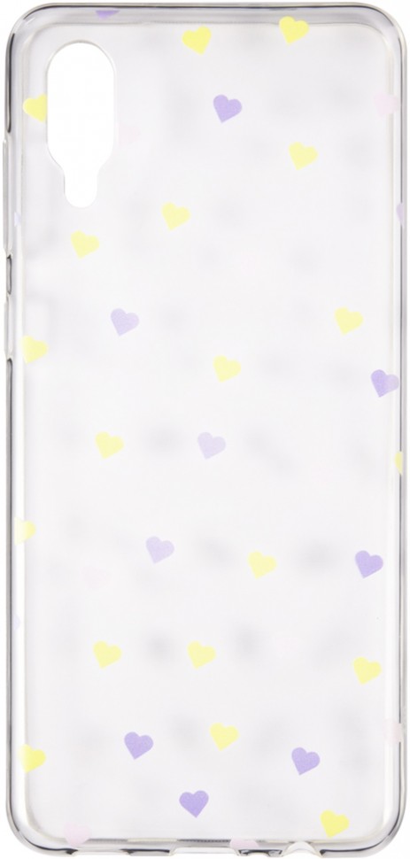 Клип-кейс RedLine Samsung Galaxy A02 принт Сердечки 01 Клип-кейс RedLine Samsung Galaxy A02 принт Сердечки 01