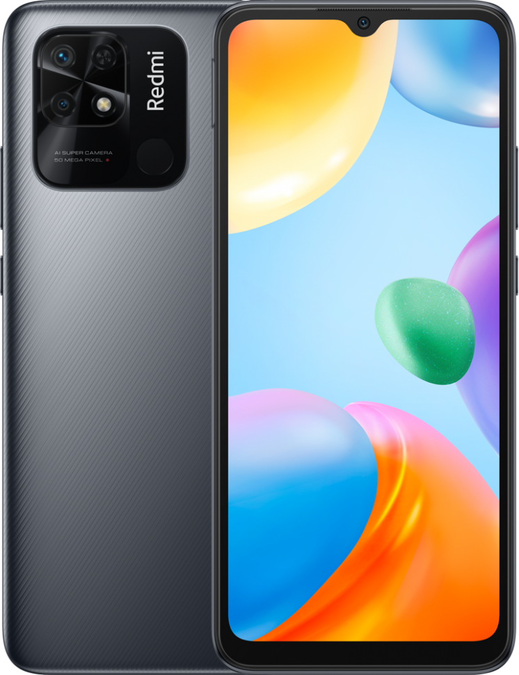 Смартфон Xiaomi Redmi 10C 3/64GB Серый графит Смартфон Xiaomi Redmi 10C 3/64GB Серый графит