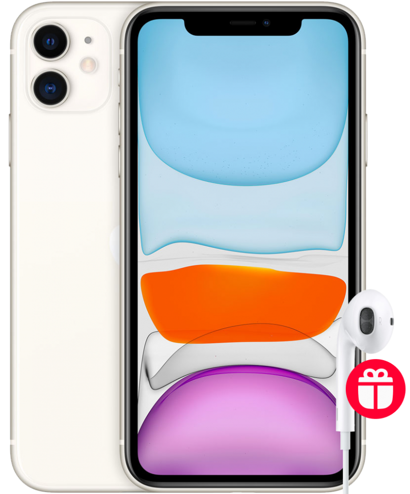 Смартфон Apple iPhone 11 128Gb (new) Белый Смартфон Apple iPhone 11 128Gb (new) Белый