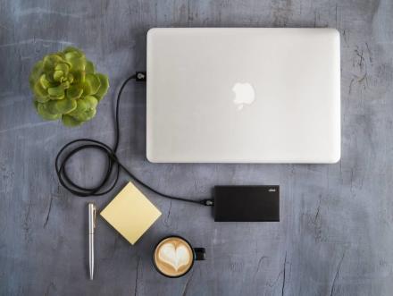 Дата-кабель uBear Cord USB-C-USB-A 1,2 м Черный