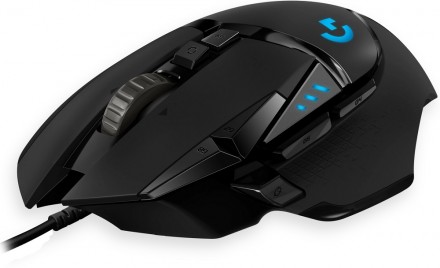Мышь Logitech G502 Hero High Performance Gaming Mouse проводная Black