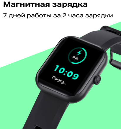 Часы Infinix Smart Watch XW1 Черные
