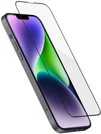 Стекло защитное uBear Extreme Nano Shield Privacy для iPhone 14 Plus Черная рамка (GL147BL03ANP67-I22)