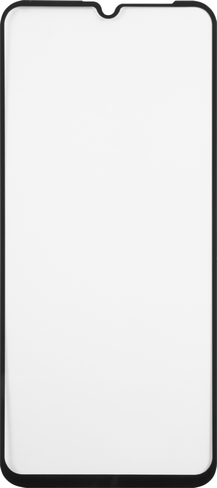 Стекло защитное RedLine Tecno Spark 8C черная рамка