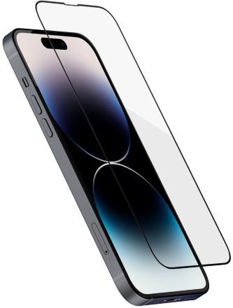 Стекло защитное uBear Extreme 3D Shield для iPhone 14 Pro Черная рамка (GL142BL03A3D61P-I22)