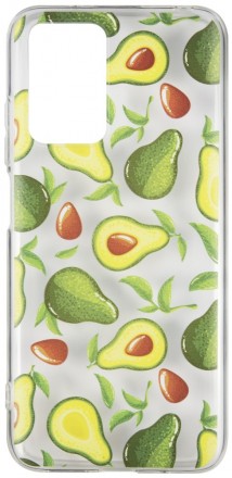 Клип-кейс RedLine Xiaomi Redmi 10 принт Авокадо 03