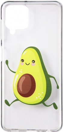 Клип-кейс RedLine Samsung Galaxy A22 принт Авокадо 01