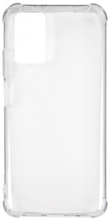 Клип-кейс RedLine Poco M3 противоударный с усиленными углами прозрачный
