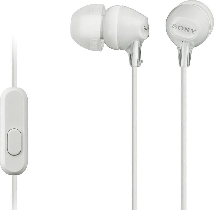 Наушники с микрофоном Sony MDR-EX14AP White