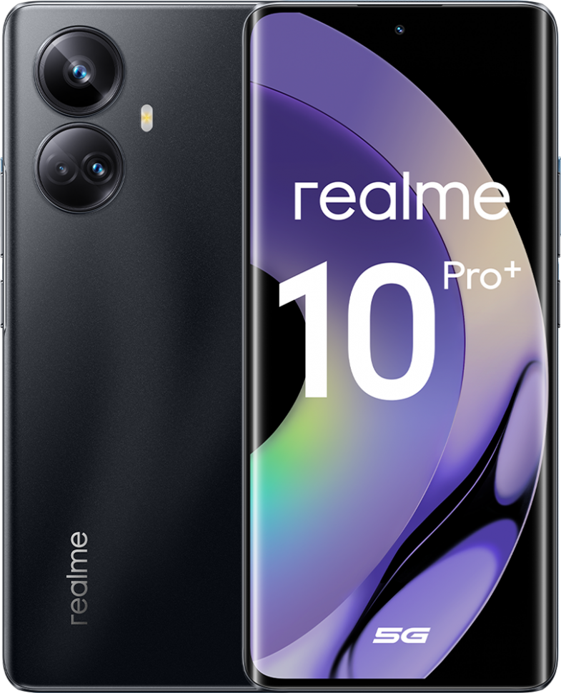 Смартфон realme 10 Pro+ 8/128Gb Черный Смартфон realme 10 Pro+ 8/128Gb Черный