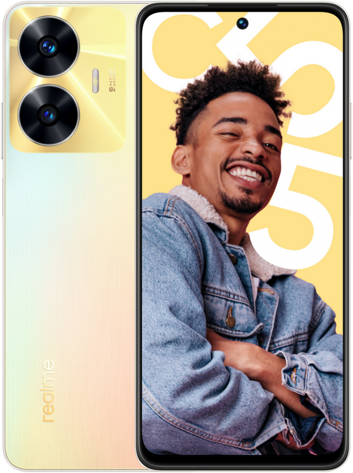Смартфон realme C55 8/256GB Жемчужный Смартфон realme C55 8/256GB Жемчужный
