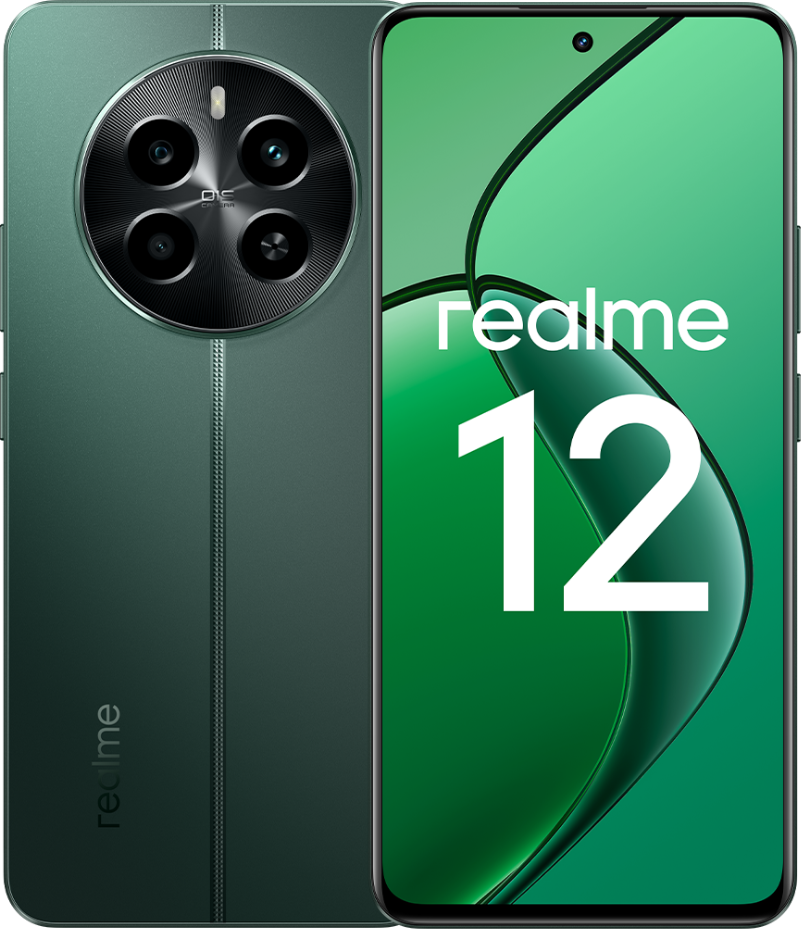 Смартфон realme 12 8/256 Гб Зеленый Смартфон realme 12 8/256 Гб Зеленый