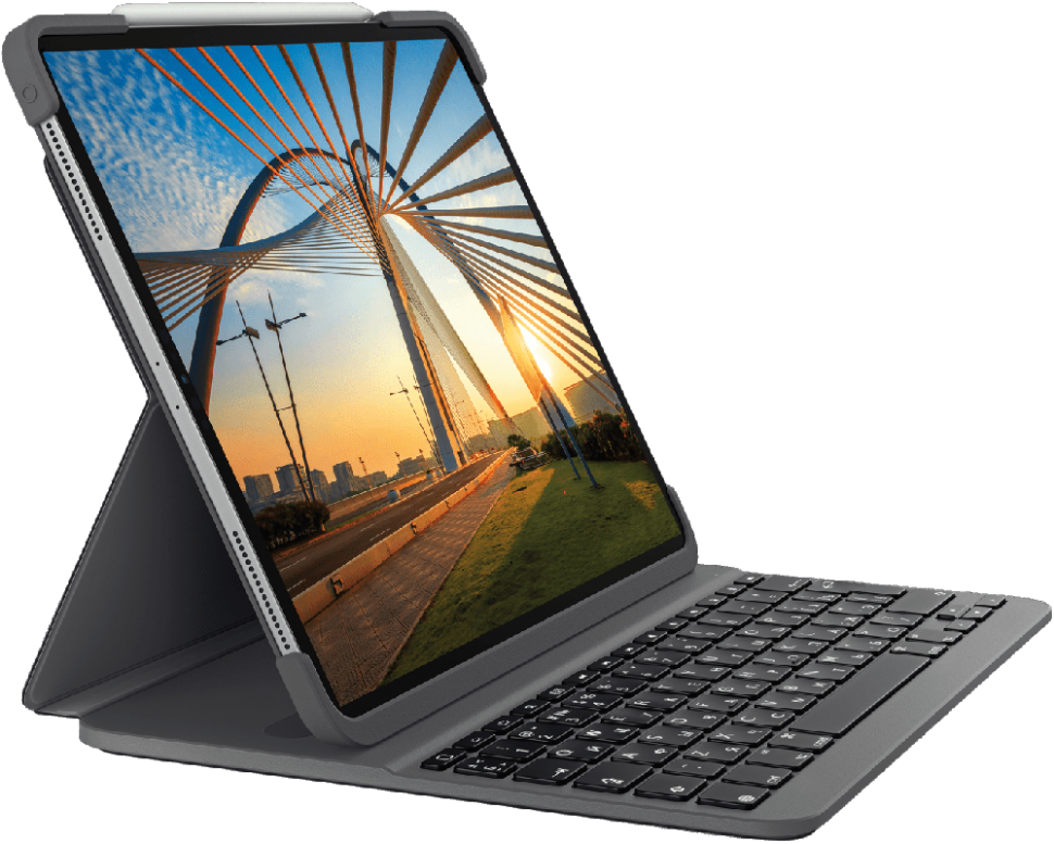 Чехол-клавиатура Logitech Slim Folio Pro for iPad Pro 11-inch Graphite Чехол-клавиатура Logitech Slim Folio Pro for iPad Pro 11-inch Graphite