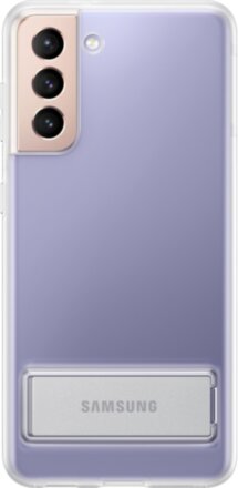 Клип-кейс Samsung Galaxy S21 Clear Standing Cover прозрачный (EF-JG991CTEGRU)