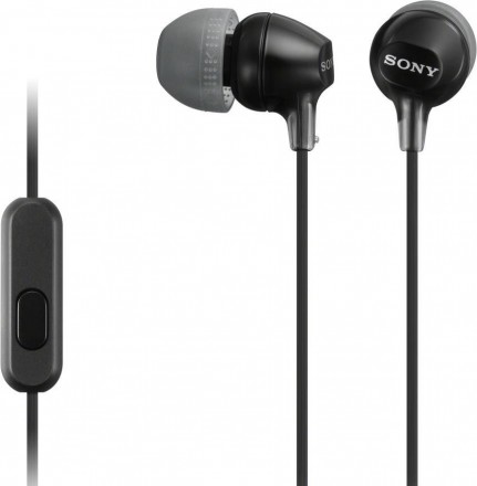 Наушники с микрофоном Sony MDR-EX14AP Black