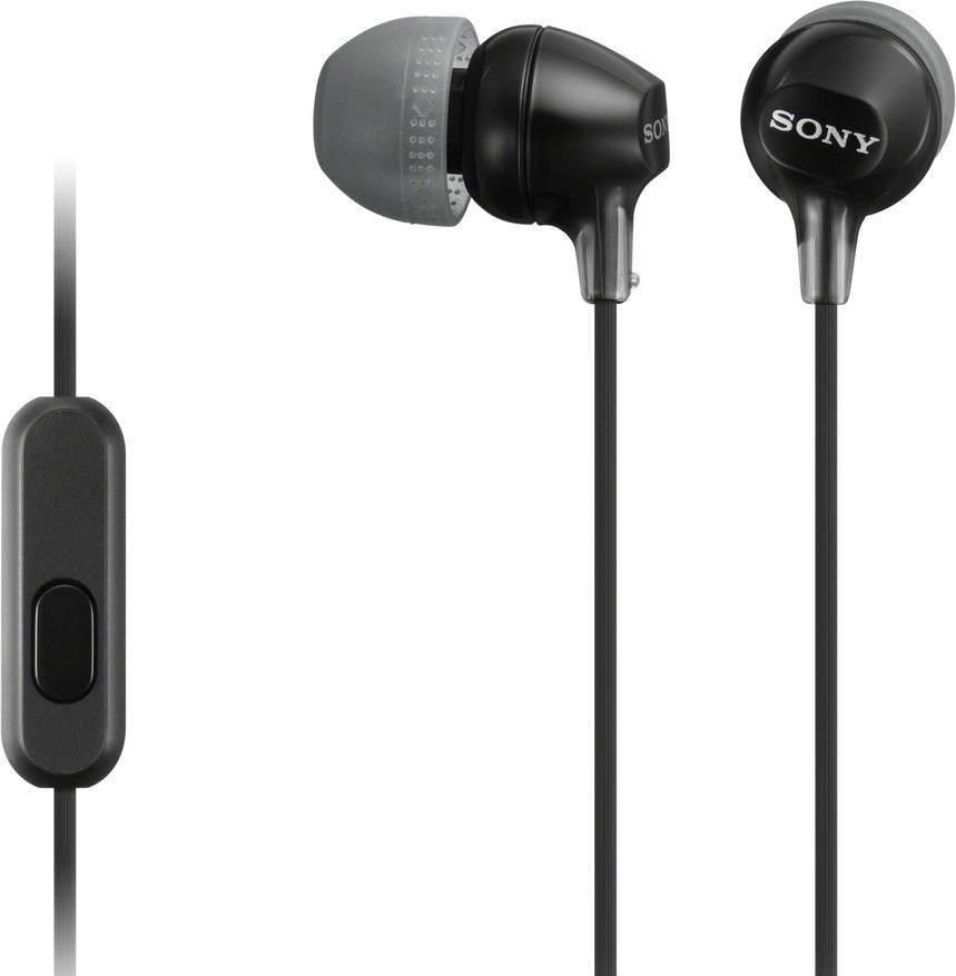 Наушники с микрофоном Sony MDR-EX14AP Black
