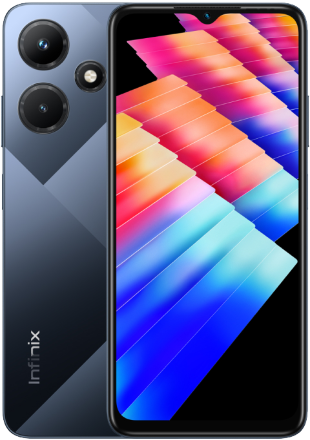 Смартфон Infinix HOT 30i 4/64Gb Черный