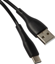 Дата-кабель UNBROKE Fika USB-Type-C 1 метр до 2A Черный