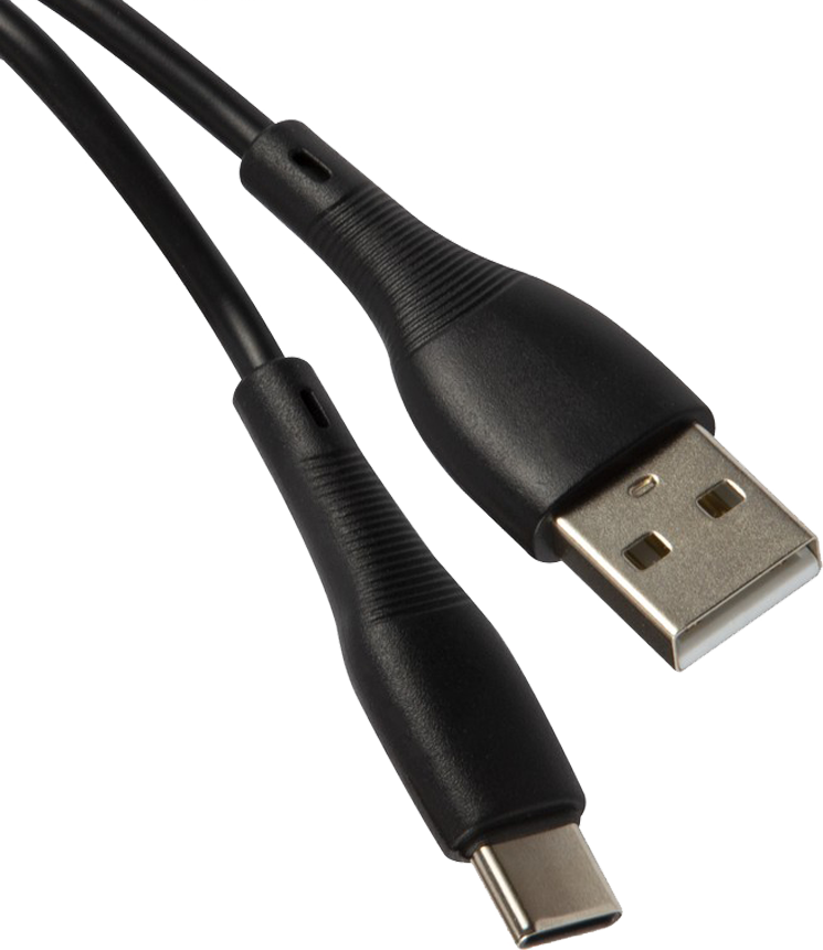 Дата-кабель UNBROKE Fika USB-Type-C 1 метр до 2A Черный Дата-кабель UNBROKE Fika USB-Type-C 1 метр до 2A Черный