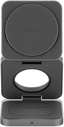 Беспроводное зарядное устройство uBear Balance Серое