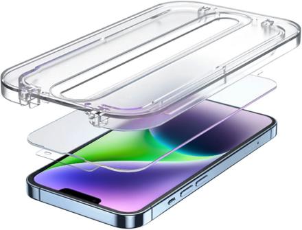 Стекло защитное uBear Extreme Nano Shield для iPhone 14 Plus с аппликатором Easy App Черная рамка (GL151BL03ANE67-I22)