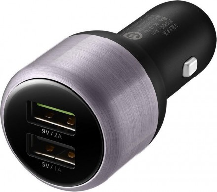АЗУ HUAWEI AP31 2 USB + дата-кабель USB-Type-C c функцией быстрой зарядки Black